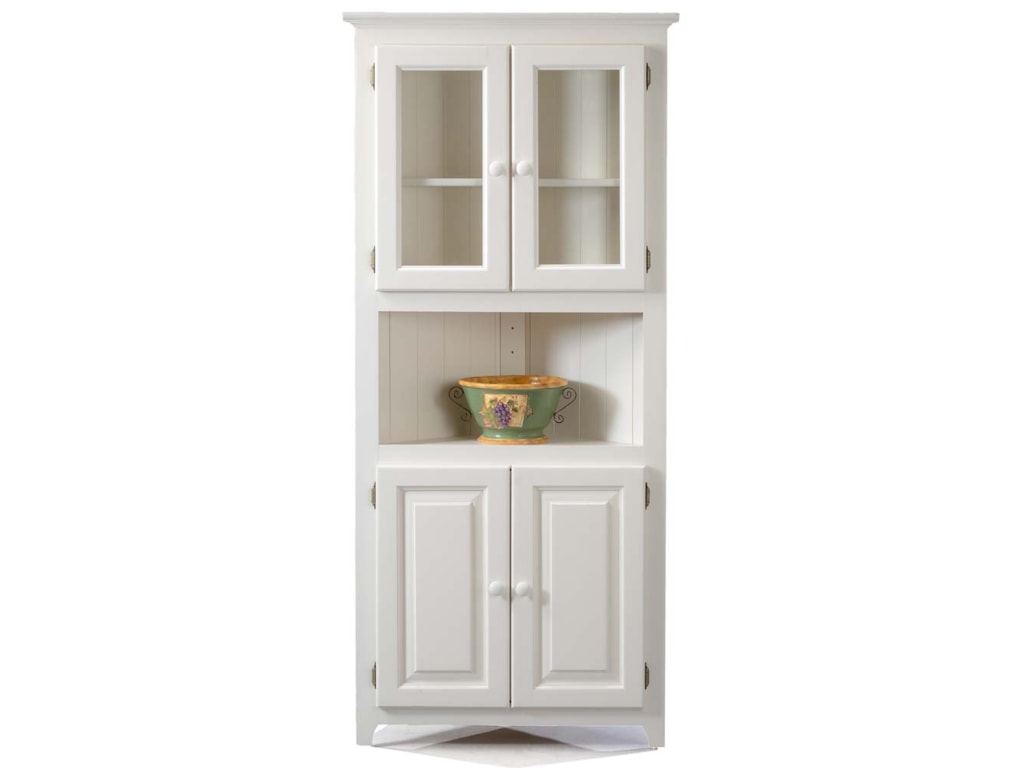 Archbold Furniture Pantries And Cabinets 7710 Corner Cabinet With
