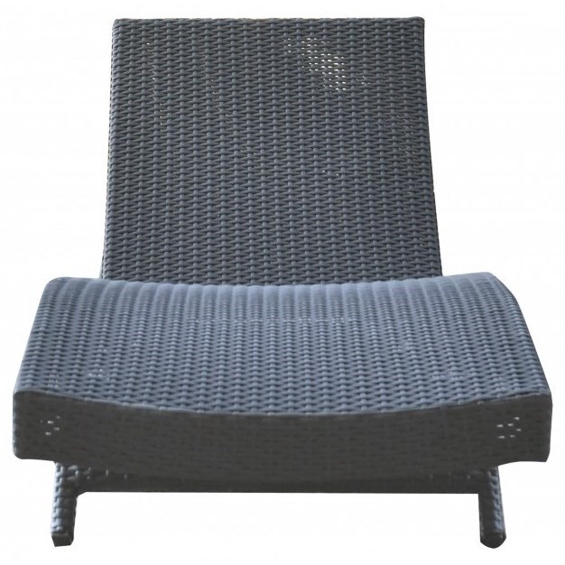 Cabana Outdoor Adjustable Wicker Chaise Lounge Chair Sadler S Home Furnishings Outdoor Chaise Lounges