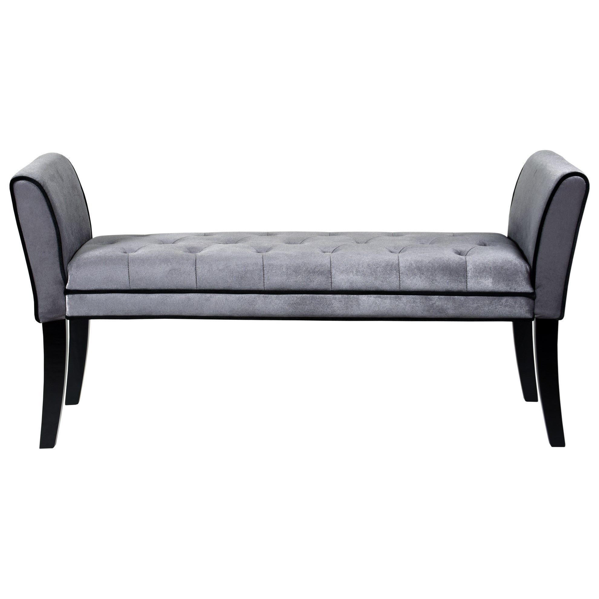 Chatham Glam Velvet Bench With Button Tufting Sadler S Home