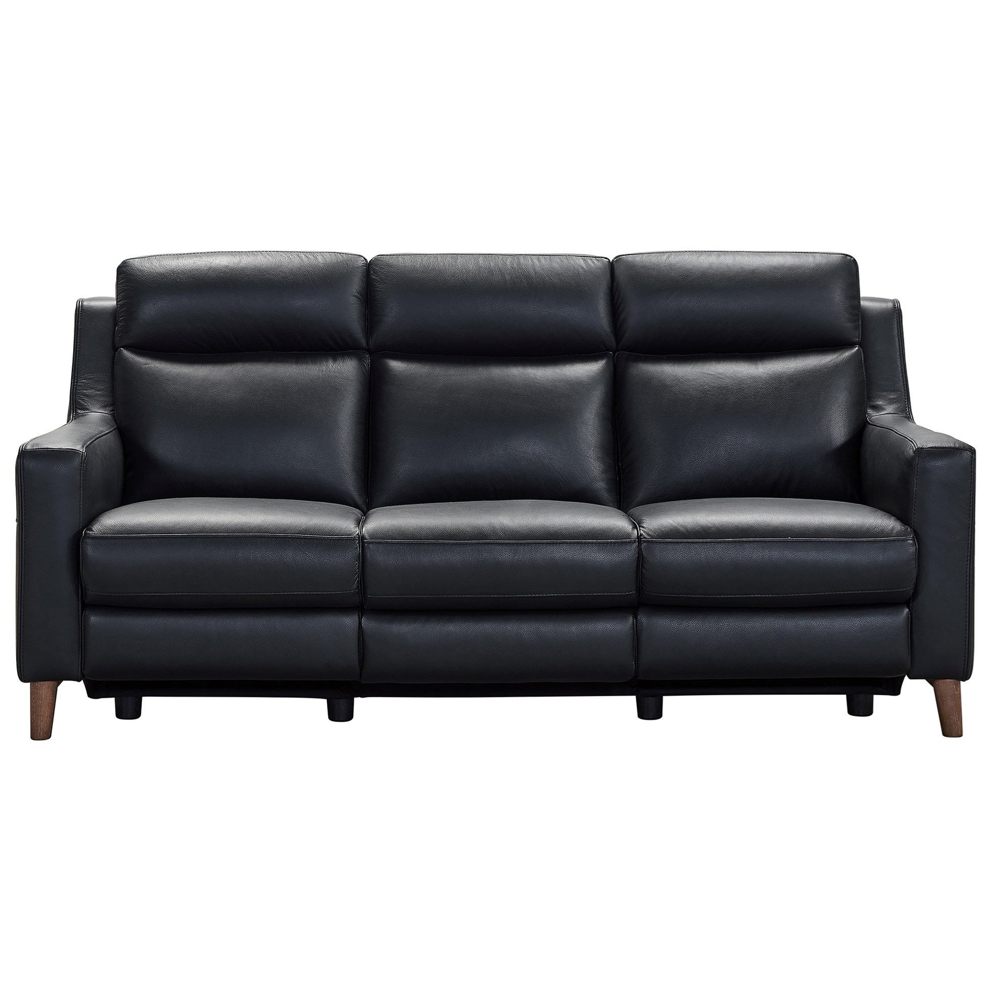 Armen Living Wisteria Contemporary Reclining Sofa In Light Brown