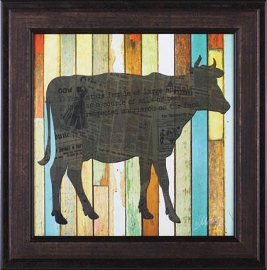 Art Effects Nature And Wildlife A15149 Cow Wall Art Dunk