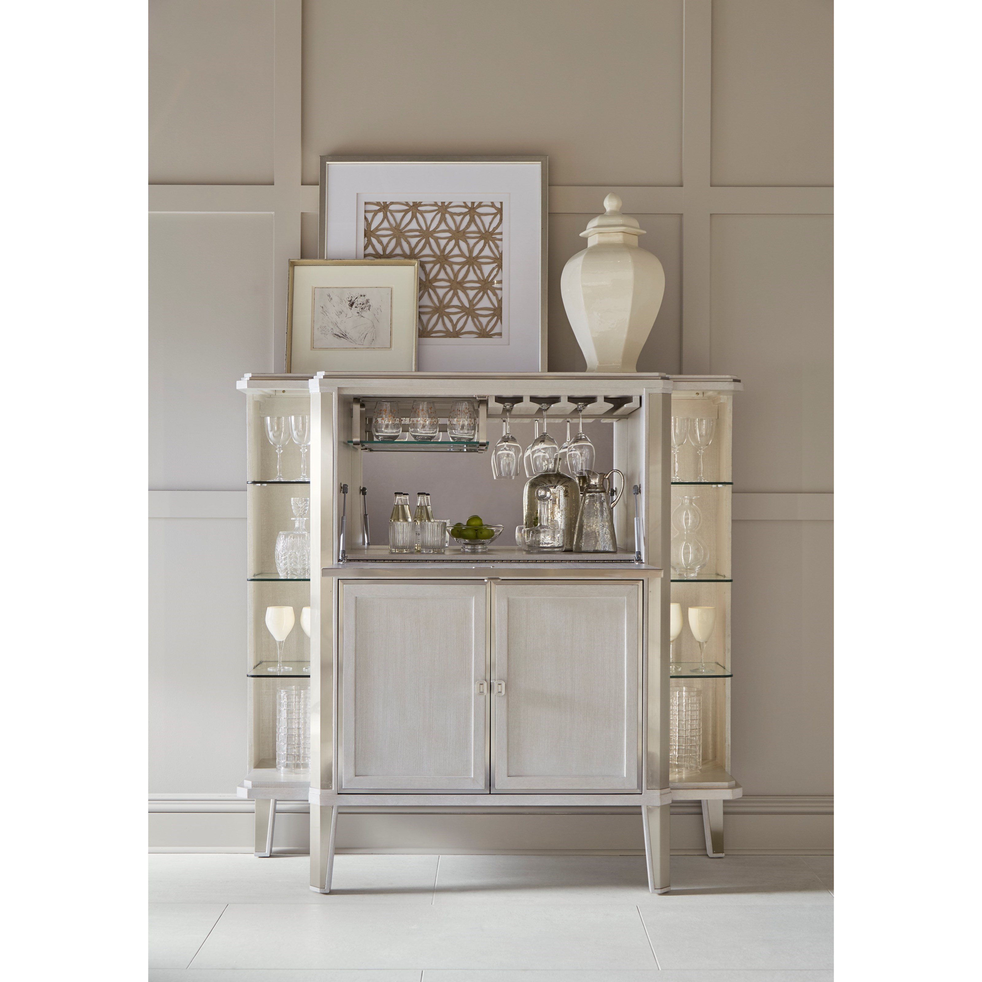 A R T Furniture Inc La Scala 257265 3146 Bar Cabinet With Wine
