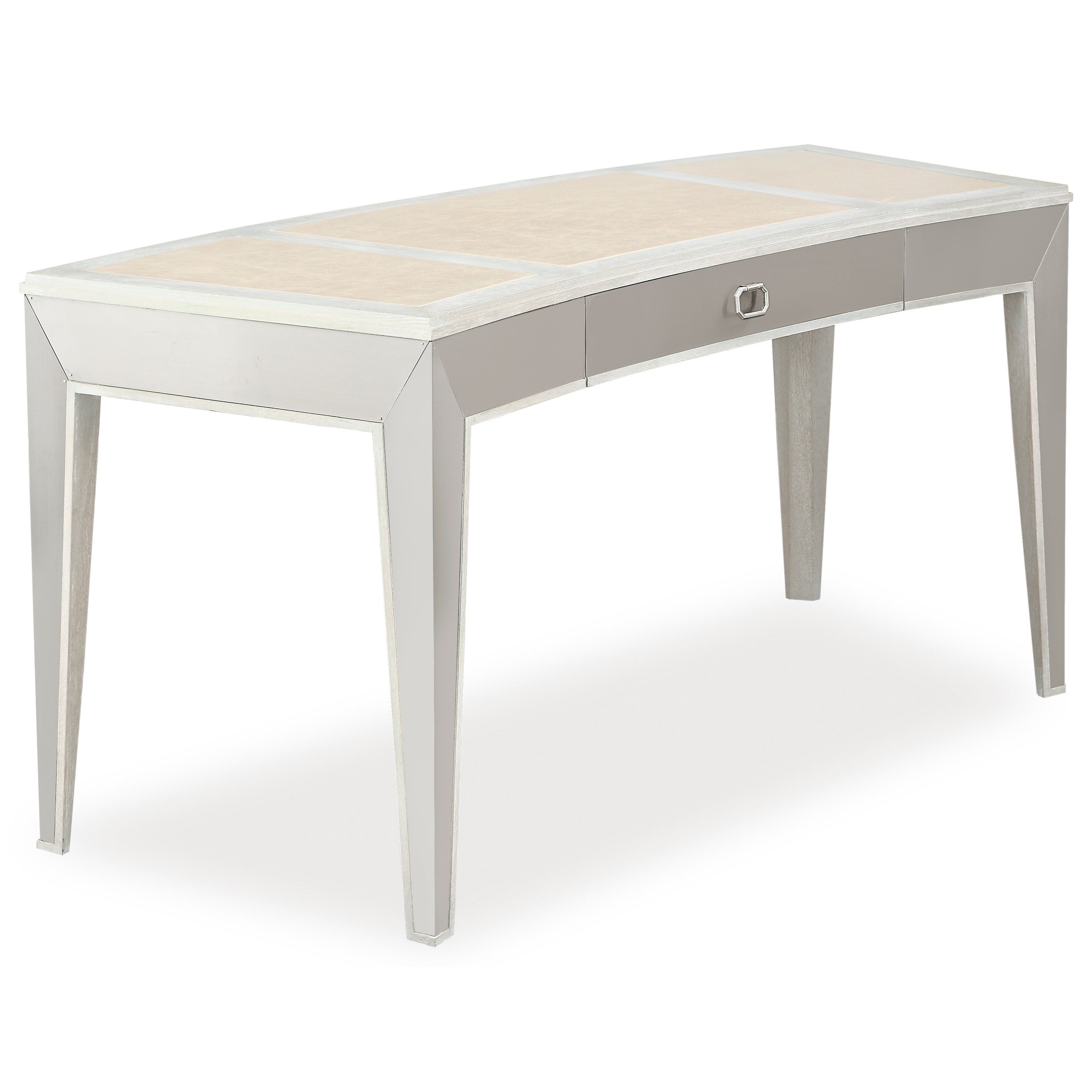 A R T Furniture Inc La Scala 257421 3146 Glam Contemporary Writing Desk Thornton Furniture Table Desks Writing Desks