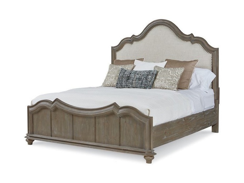 A.R.T. Furniture Inc AllieQueen Upholstered Panel Bed