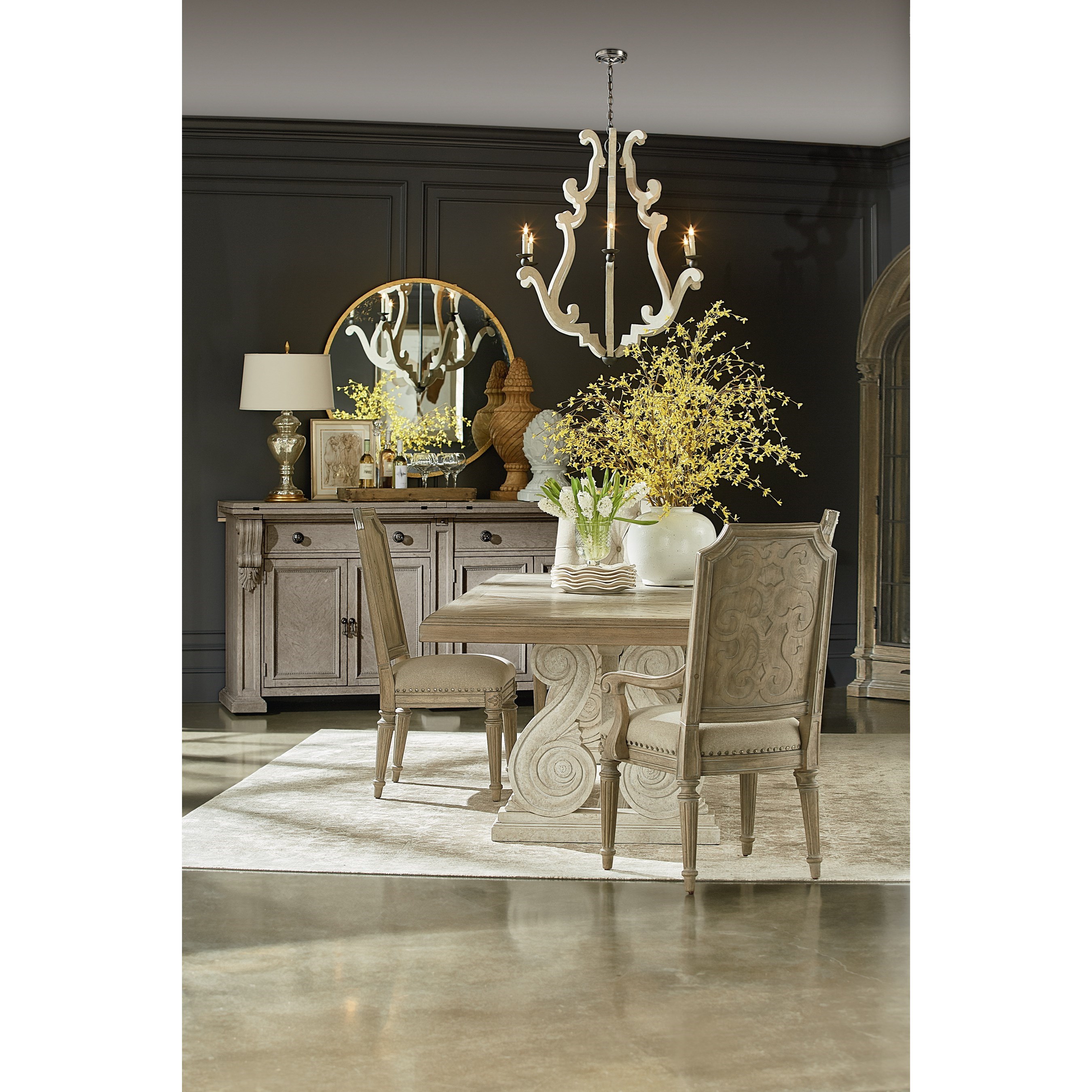 A R T Furniture Inc Arch Salvage 233221 2802 Pearce Dining Table