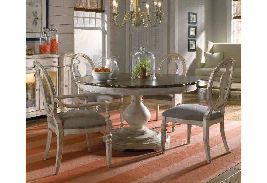 A R T Furniture Inc Belmar Ii 5 Piece Round Dining Table Set