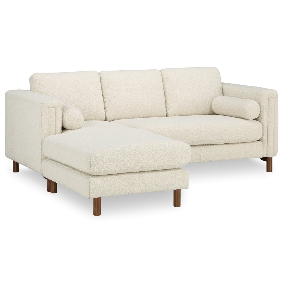 Belfort Signature Bobby Berk Upholstery Bi Sectional Sofa 84in