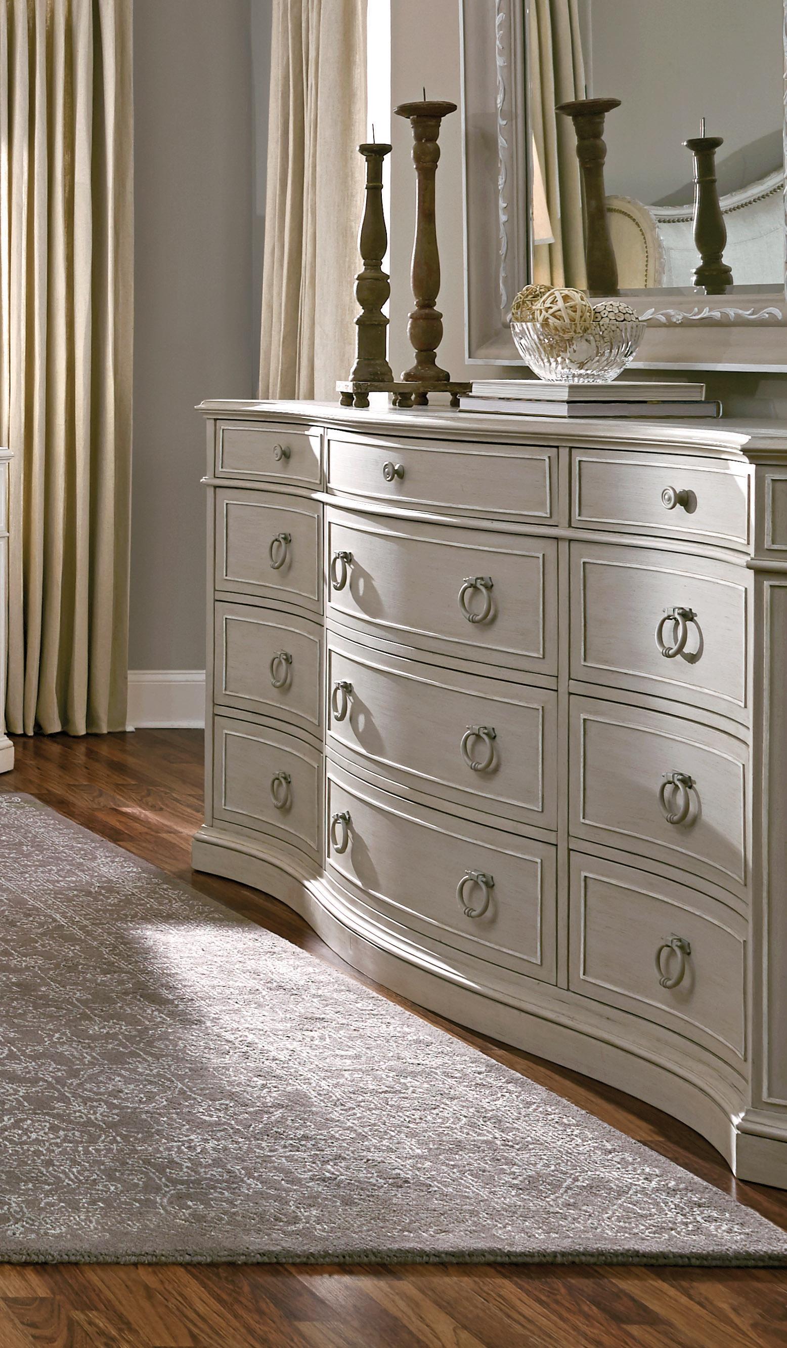 Markor Furniture Chateaux Traditional Dresser With 12 Drawers