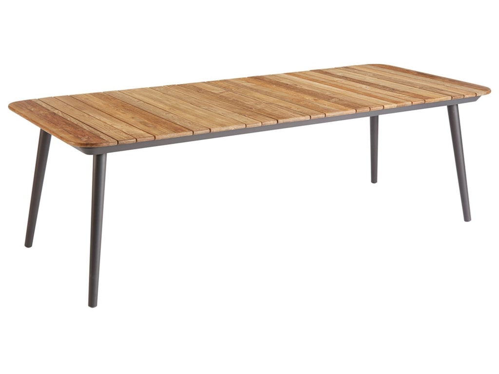 A R T Furniture Inc Epicenters Austin Outdoor 935220 1218 Darrow A R T Furniture Inc Epicenters Austin Outdoordarrow Teak Rectangular Dining Table