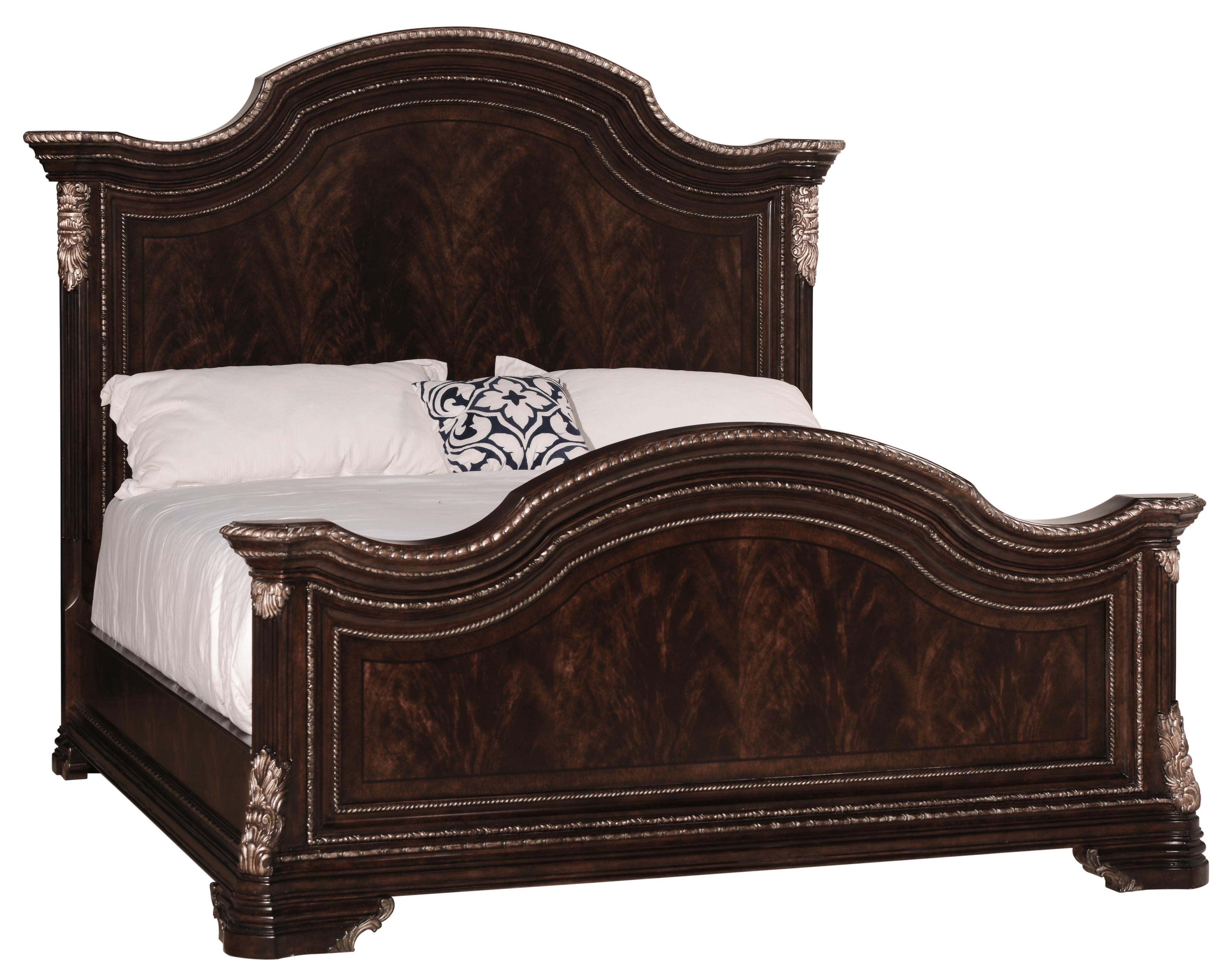 Markor Furniture Gables Traditional King Panel Bed With