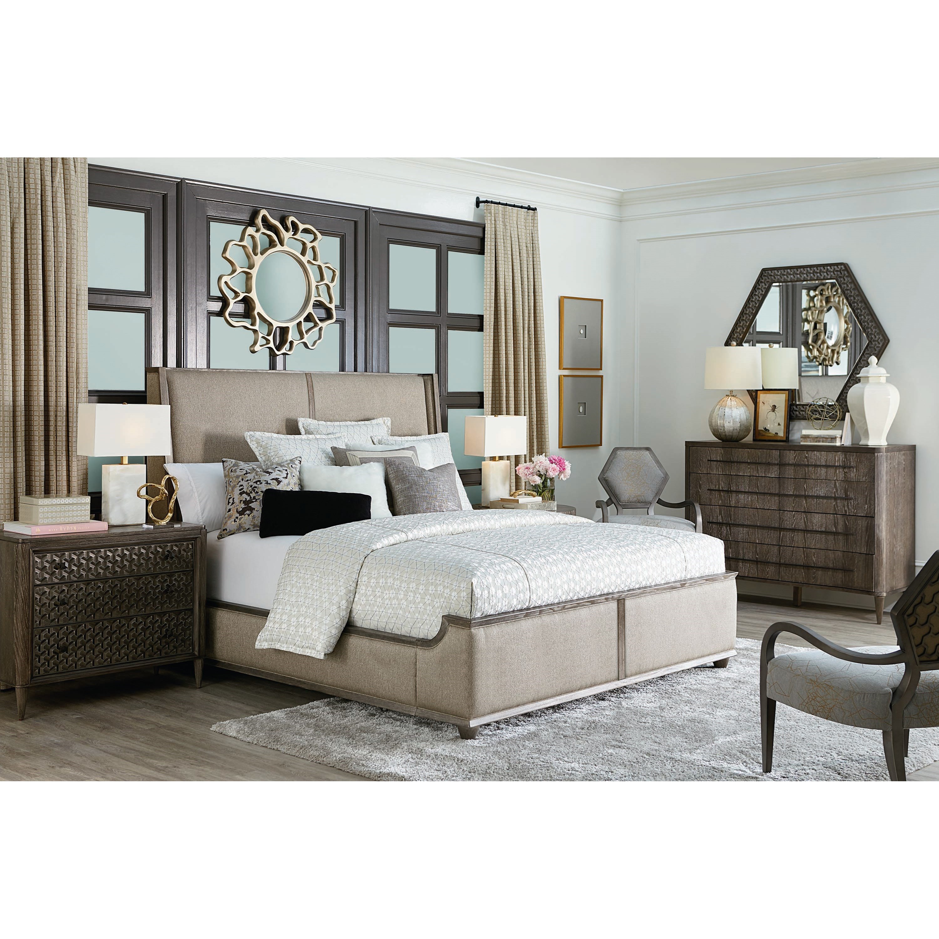 A R T Furniture Inc Geode Queen Bedroom Group Baer S