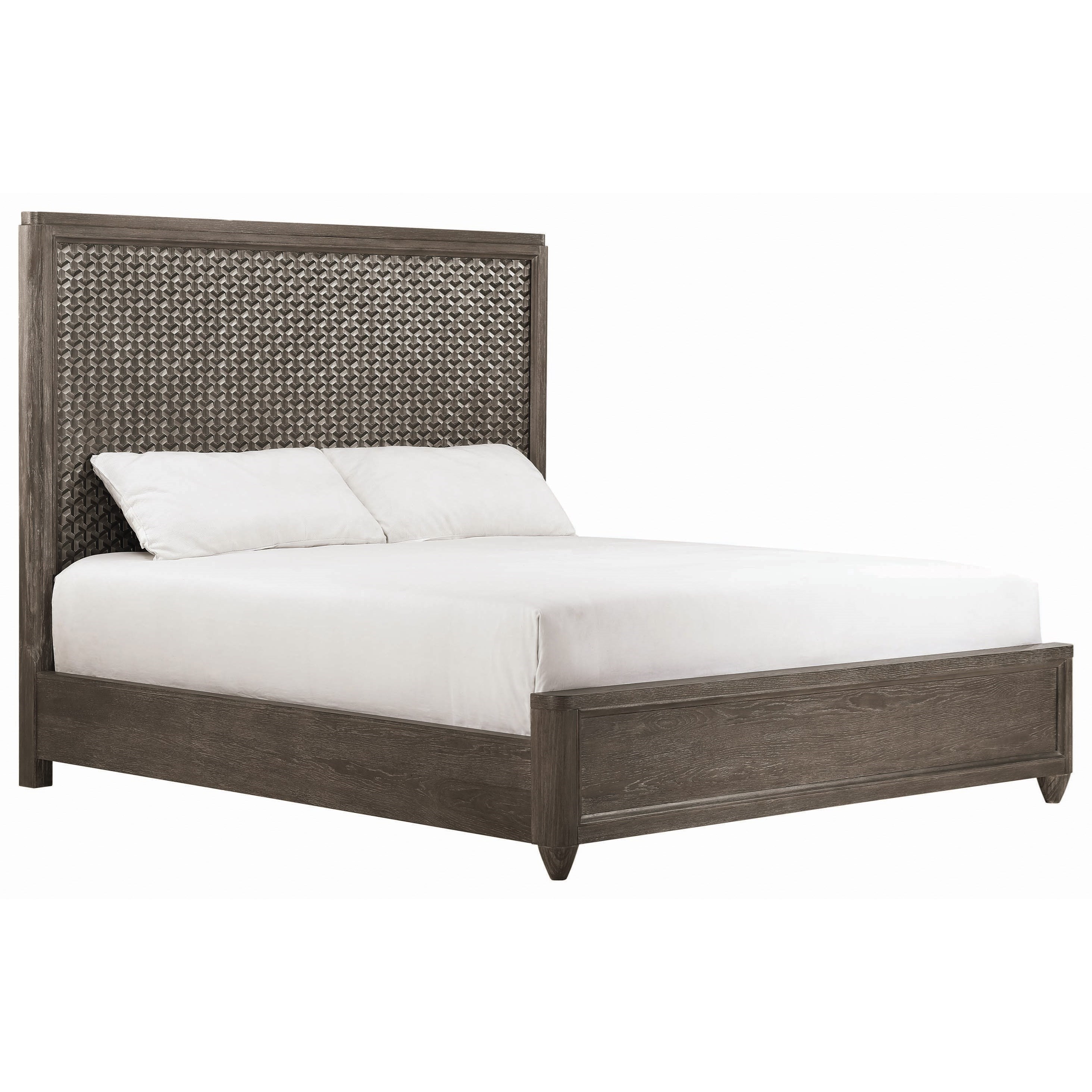 A R T Furniture Inc Geode 238135 2303 Queen Celestite Panel Bed Baer S Furniture Panel Beds