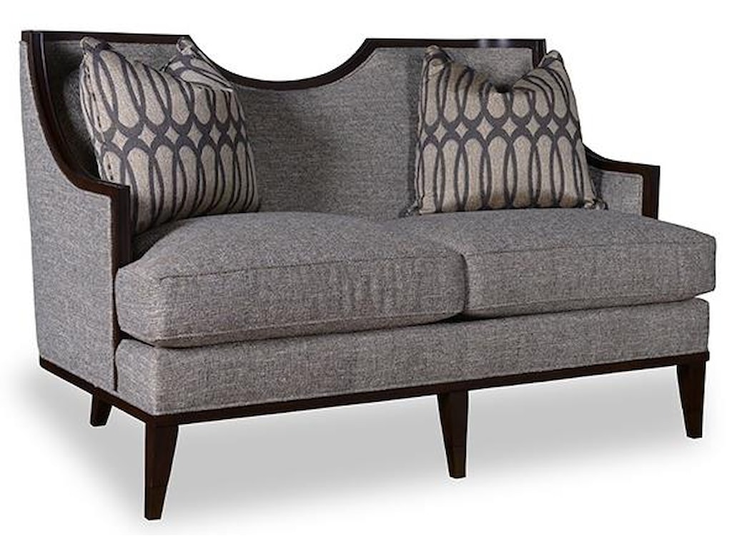 A R T Furniture Inc Harper Mineral Transitional Loveseat With A R T Furniture Inc Harper Mineralloveseat