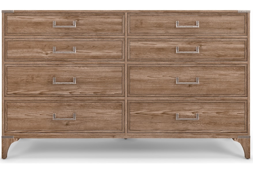 Klien Furniture Passage Dresser In Light Oak Finish Sprintz Furniture Dressers
