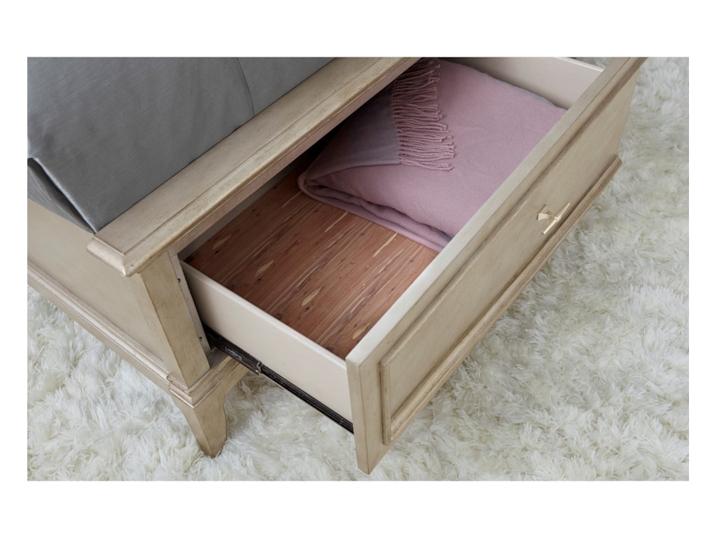 A.R.T. Furniture Inc StarliteQueen Panel Bed with Storage