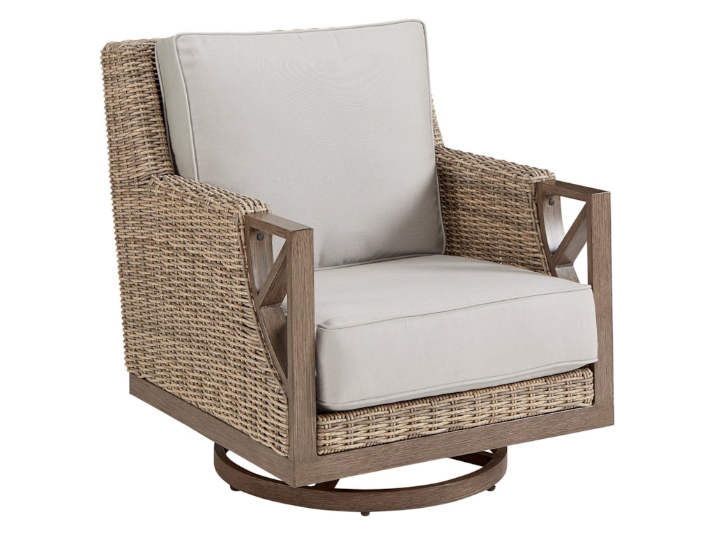 Markor Furniture Summer Creek Outdoor Swivel Rocker Club Chair Markor Furniture Summer Creek Outdoor Swivel Rocker Club Chair