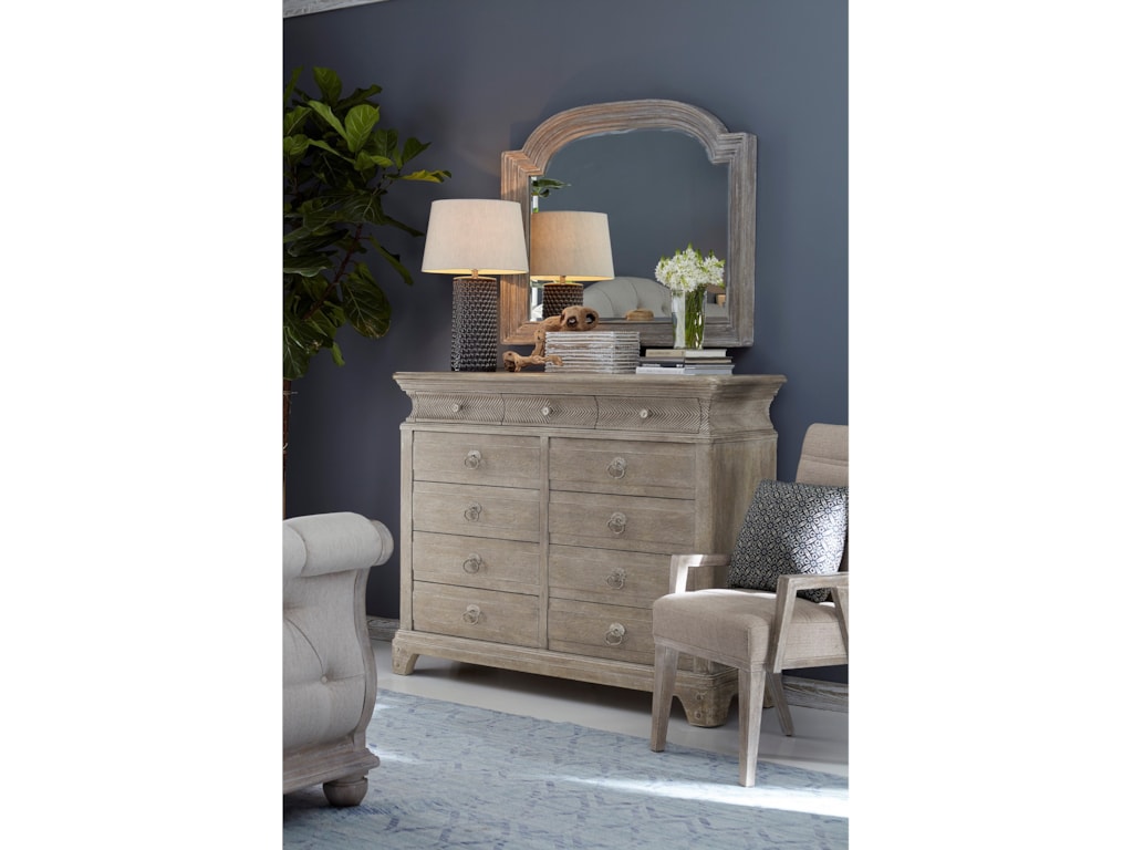 A R T Furniture Inc Summer Creek Relaxed Vintage 11 Drawer Dresser A R T Furniture Inc Summer Creek 11 Drawer Dresser And Mirror Set