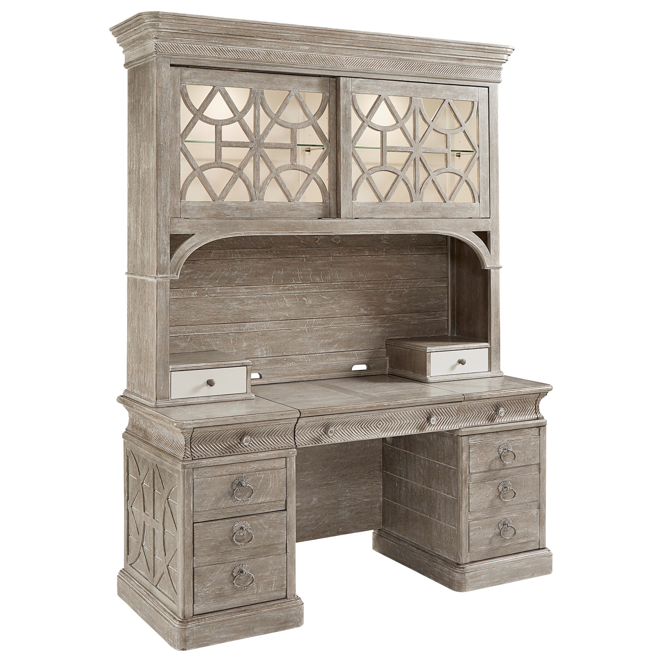 A R T Furniture Inc Summer Creek Relaxed Vintage Credenza And