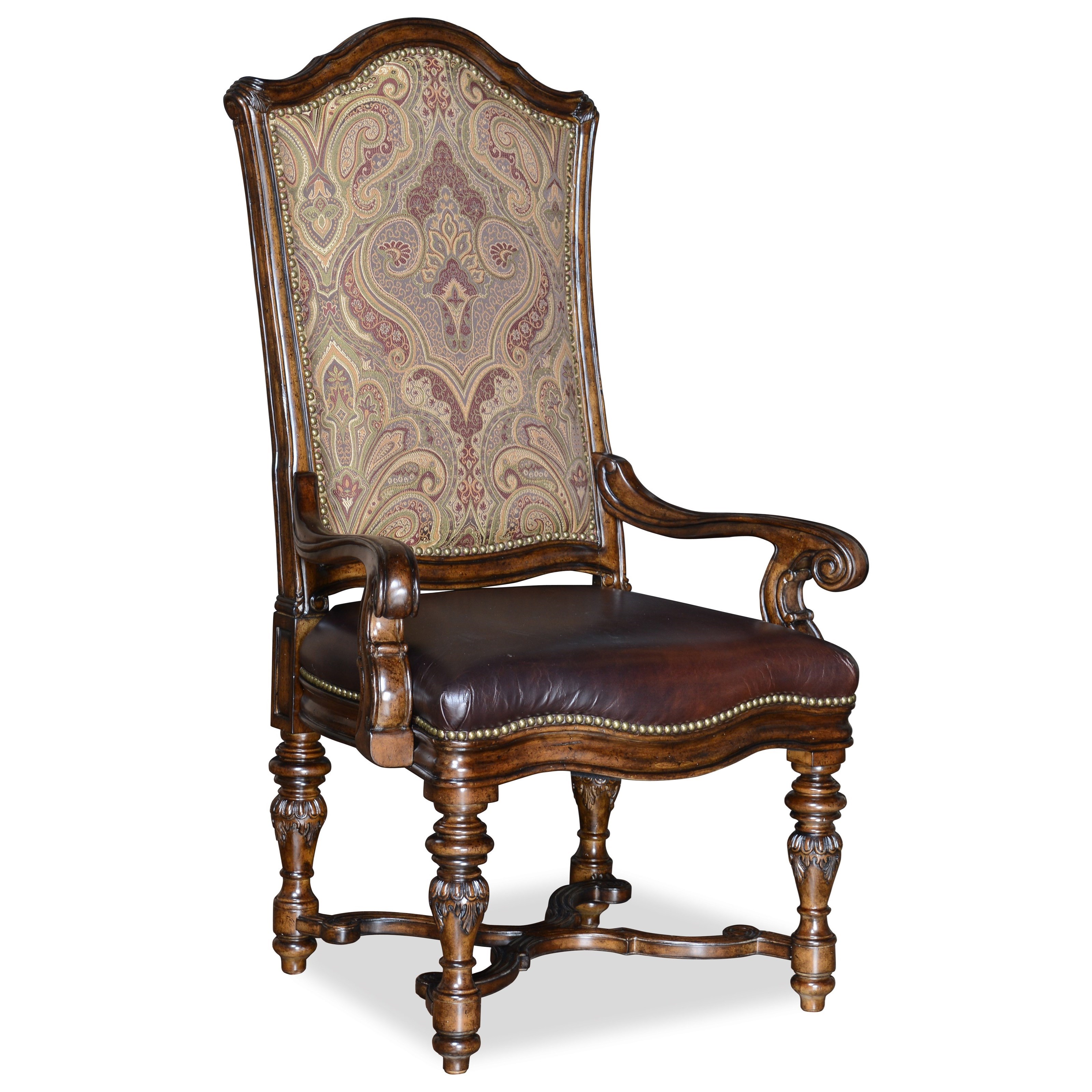 Valencia Traditional Upholstered Arm Chair By A R T Furniture Inc