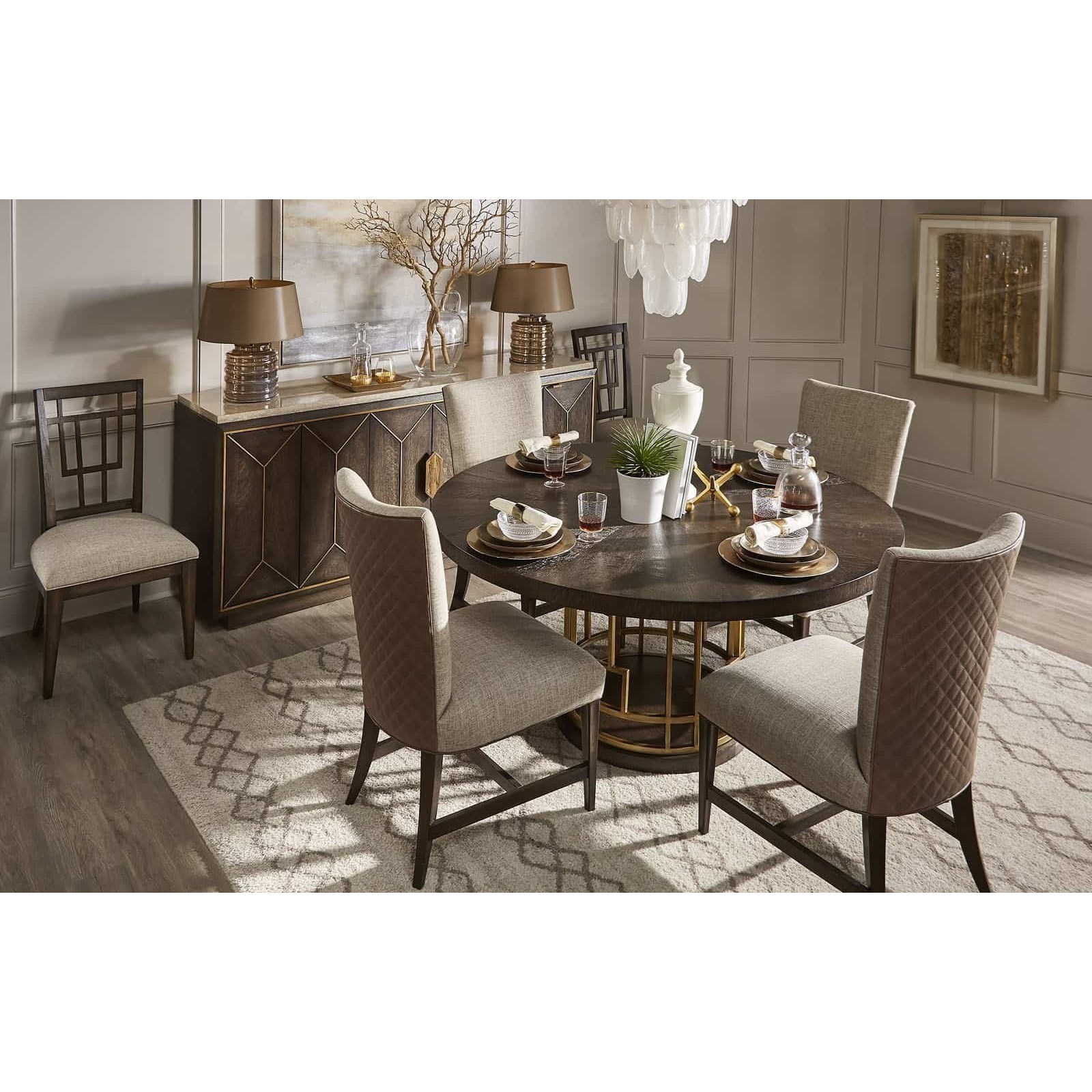 A R T Furniture Inc Woodwright 253224 2315 Meyer Dining Table