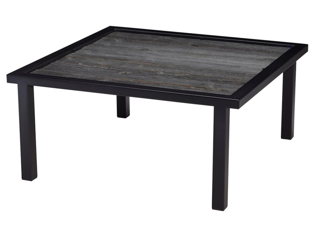 Artage International Barnboard Square Cocktail Table With Rustic