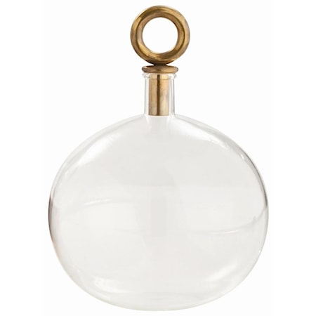 Arteriors Accessories X2622 Edgar Ring Stopper Decanter, Howell Furniture