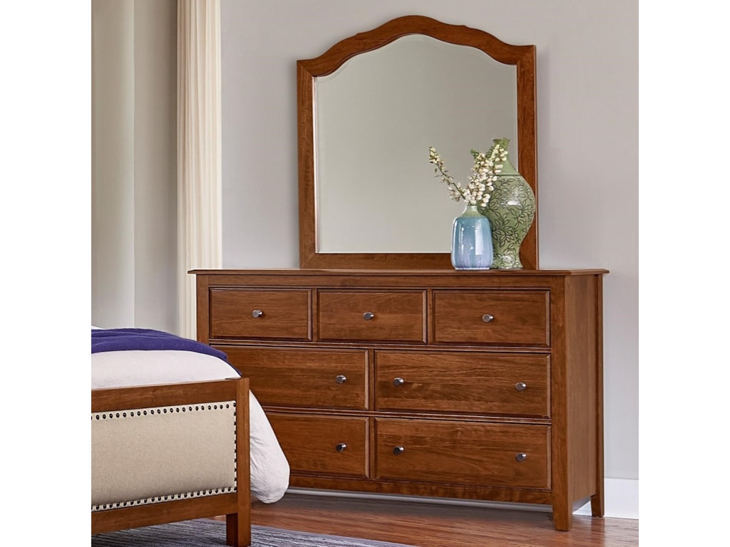 Artisan & Post Artisan ChoicesLoft Triple Dresser & Tall Arched Mirror