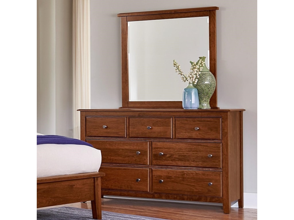 Artisan & Post Artisan ChoicesLoft Triple Dresser & Tall Landscape Mirror
