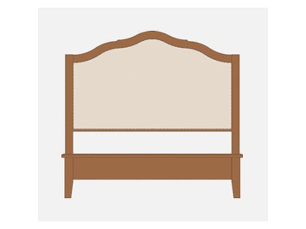 Artisan & Post Artisan ChoicesKing Upholstered Headboard w/ Low Footboard