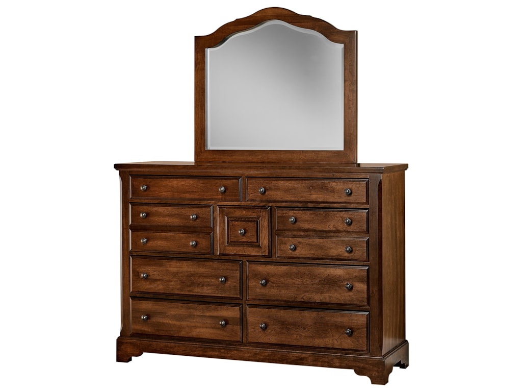 Artisan & Post Artisan ChoicesVilla Triple Dresser & Arched Mirror