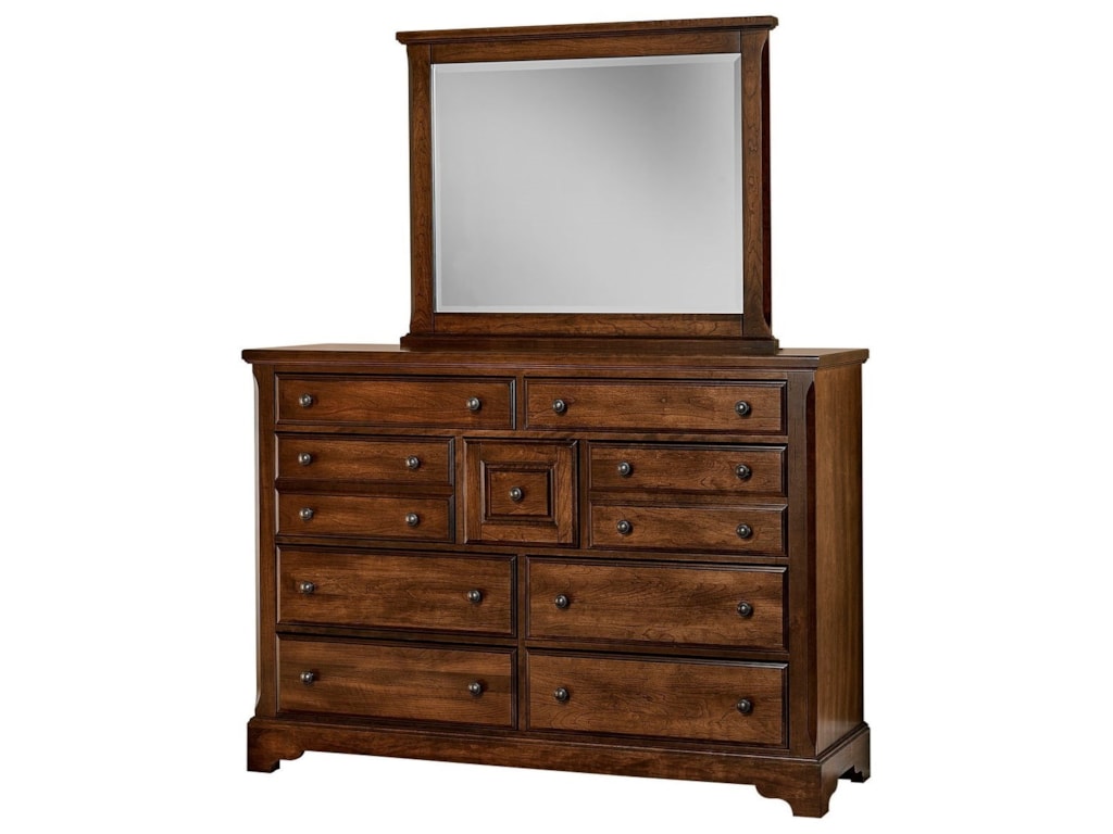Artisan & Post Artisan ChoicesVilla Triple Dresser & Landscape Mirror