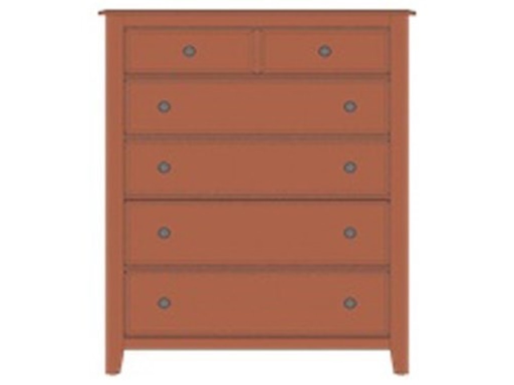 Artisan & Post Artisan ChoicesLoft Chest - 5 Drawers