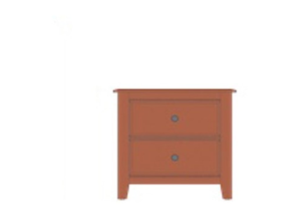 Artisan & Post Artisan ChoicesLoft Night Stand - 2 Drawers