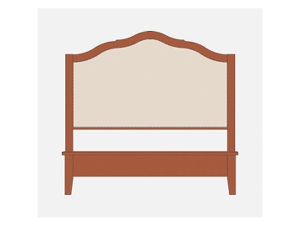 Artisan & Post Artisan ChoicesQueen Upholstered Headboard w/ Low Footboard