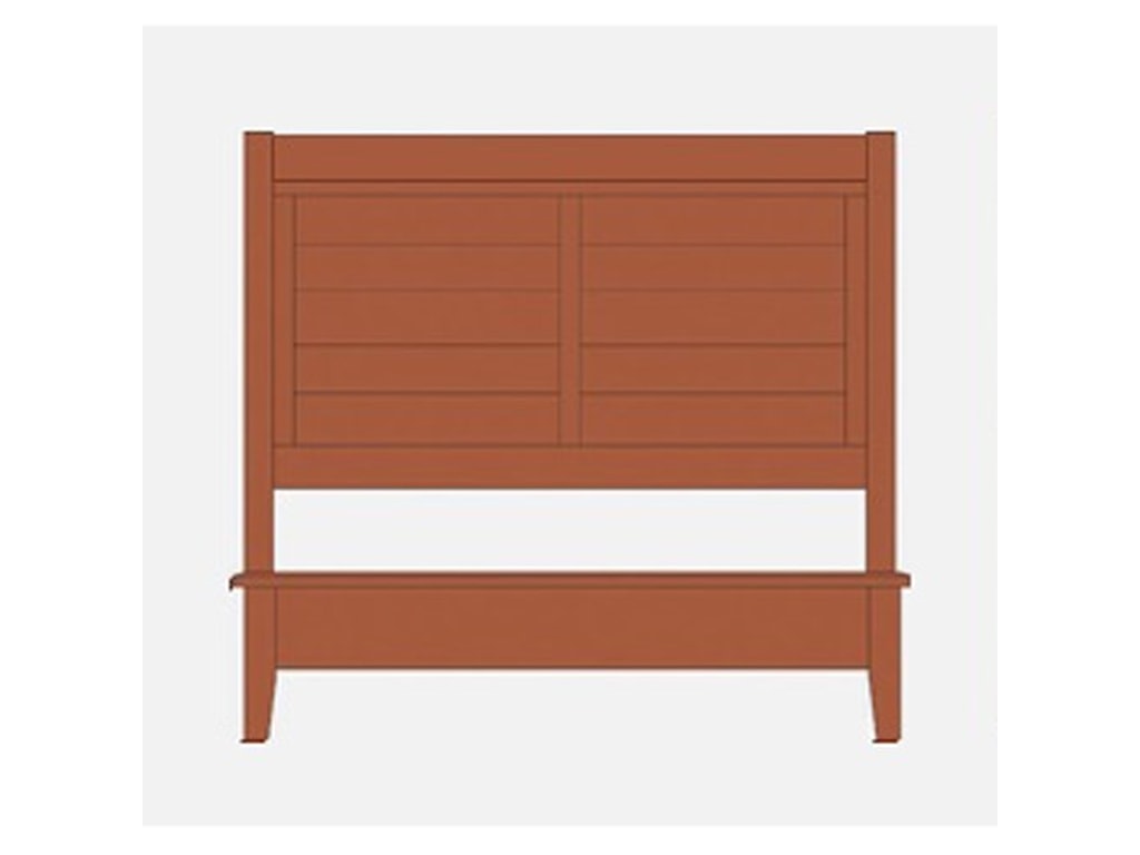 Artisan & Post Artisan ChoicesQueen Sleigh Bed with Low Profile Footboard