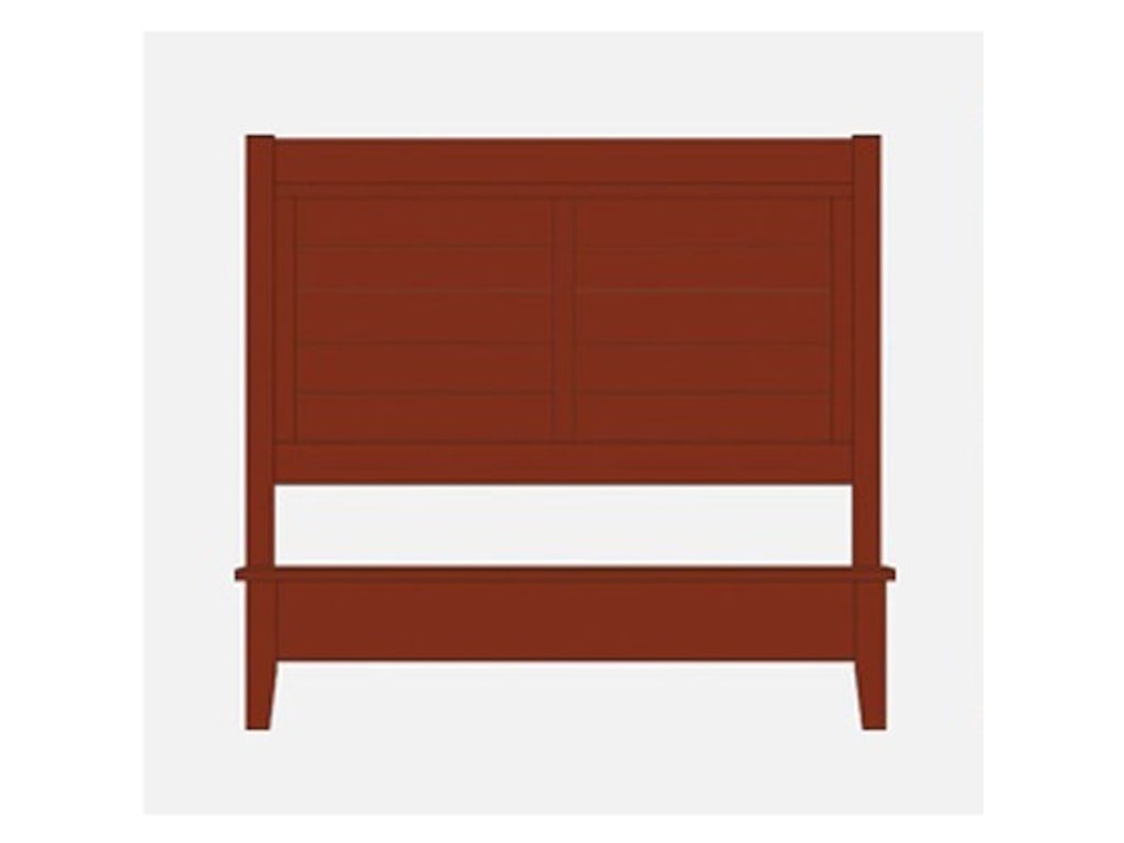 Artisan & Post Artisan ChoicesQueen Sleigh Bed with Low Profile Footboard