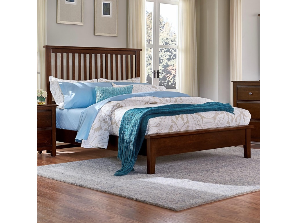 Artisan & Post Artisan ChoicesQueen Slat Bed with Low Profile Footboard