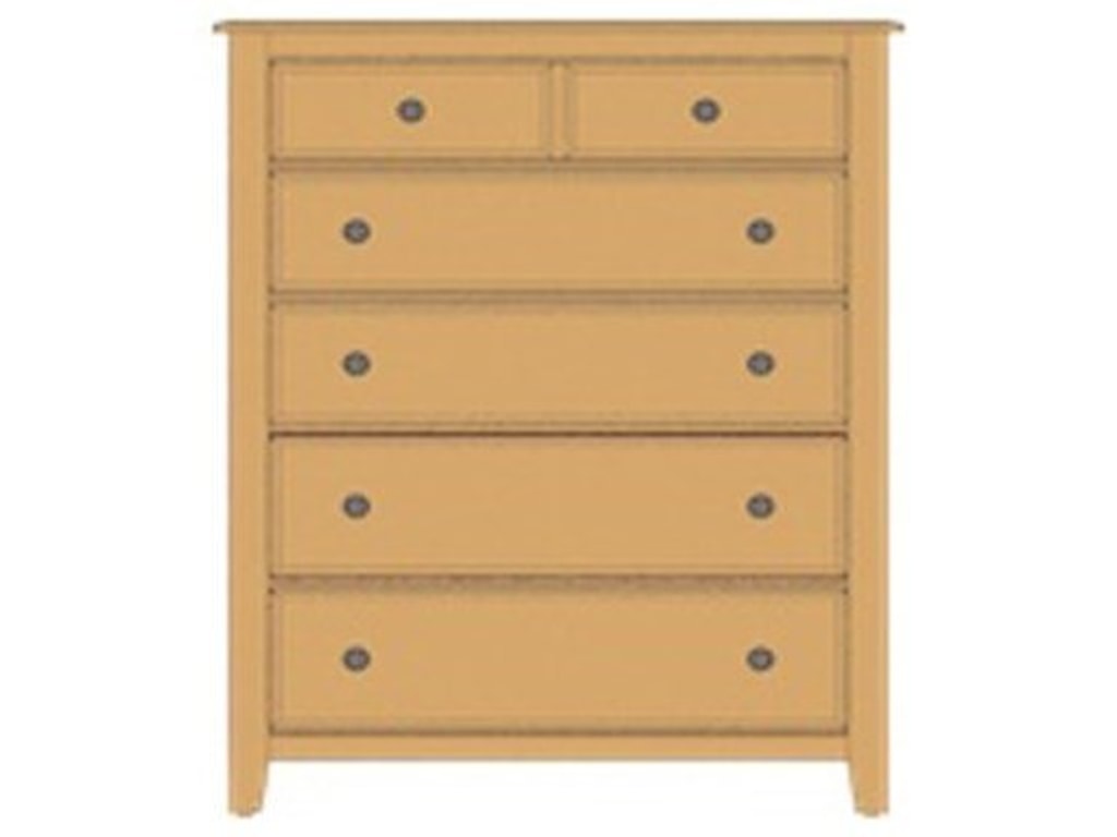 Artisan & Post Artisan ChoicesLoft Chest - 5 Drawers