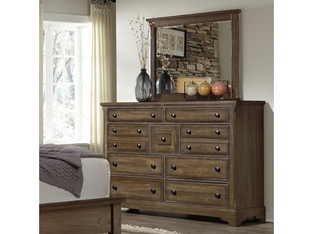 Artisan & Post Artisan ChoicesVilla Triple Dresser & Landscape Mirror
