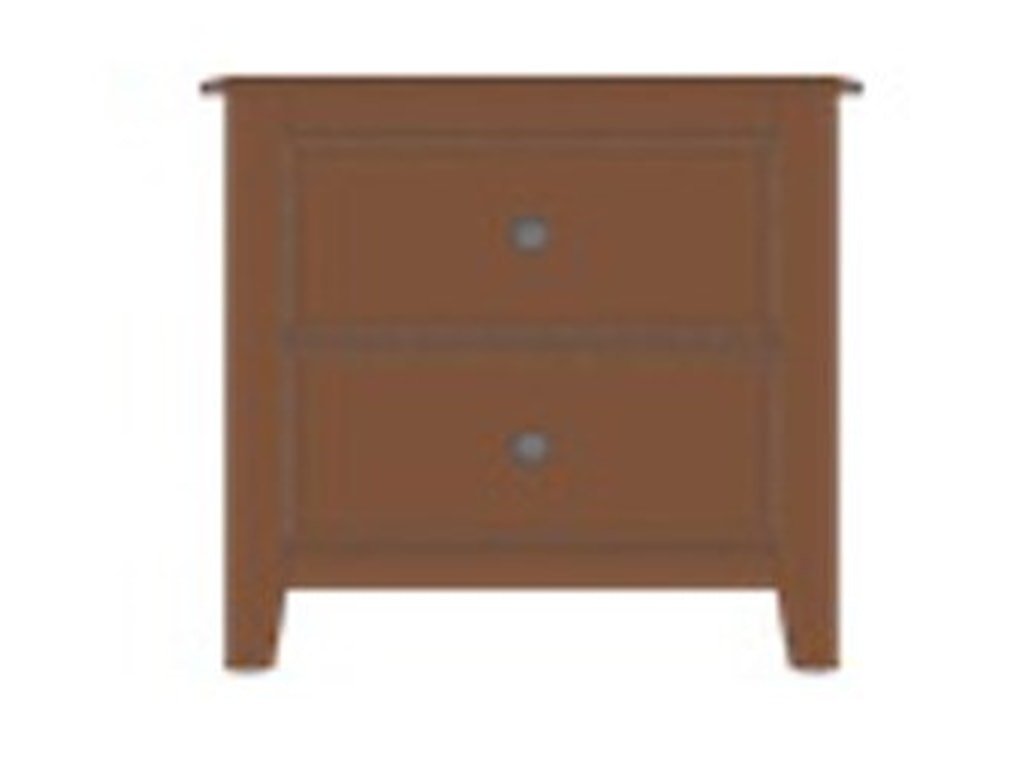Artisan & Post Artisan ChoicesLoft Night Stand - 2 Drawers