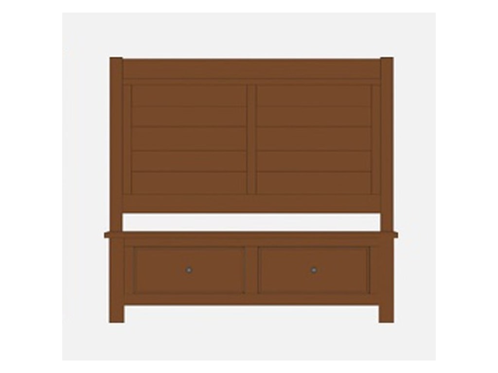 Artisan & Post Artisan ChoicesKing Sleigh Storage Bed