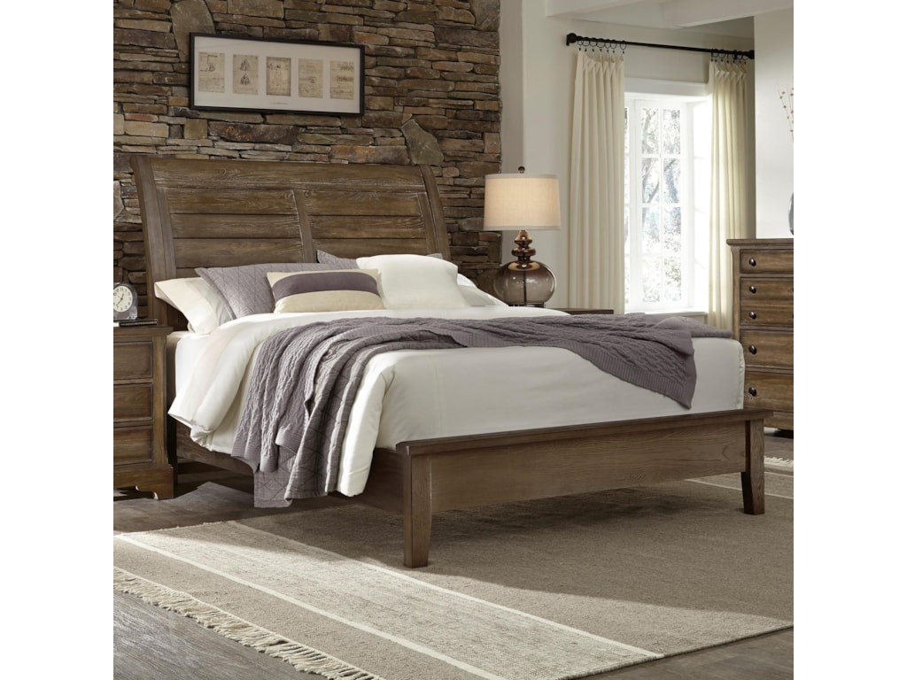 Artisan & Post Artisan ChoicesQueen Sleigh Bed with Low Profile Footboard