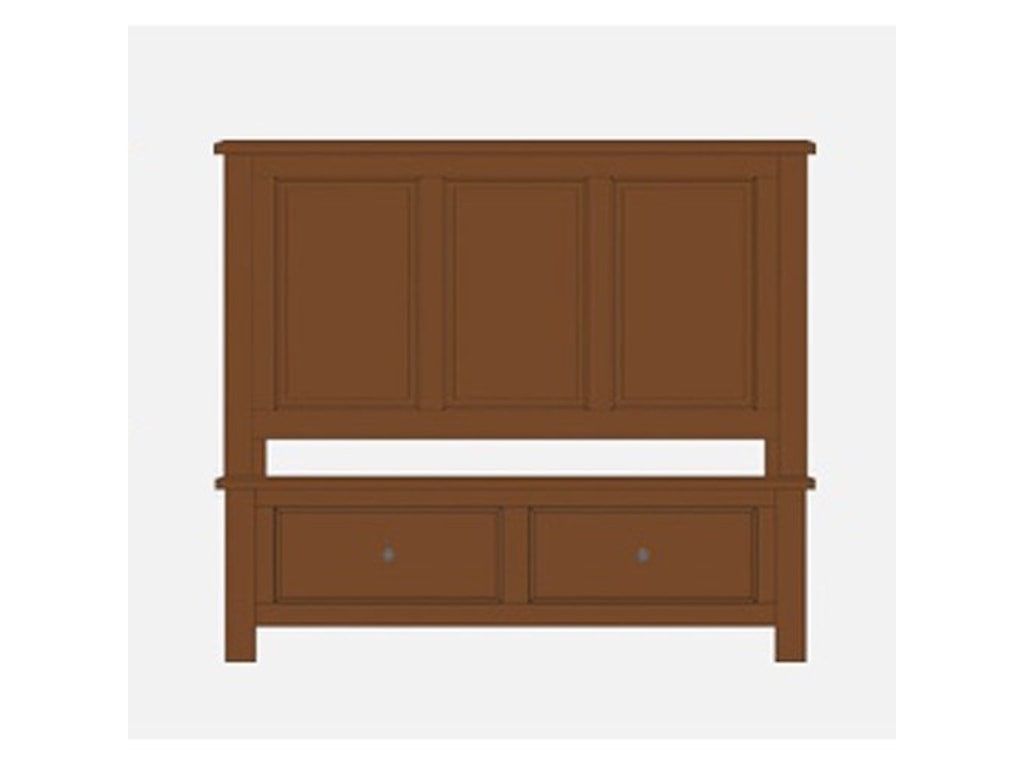Artisan & Post Artisan ChoicesQueen Panel Storage Bed