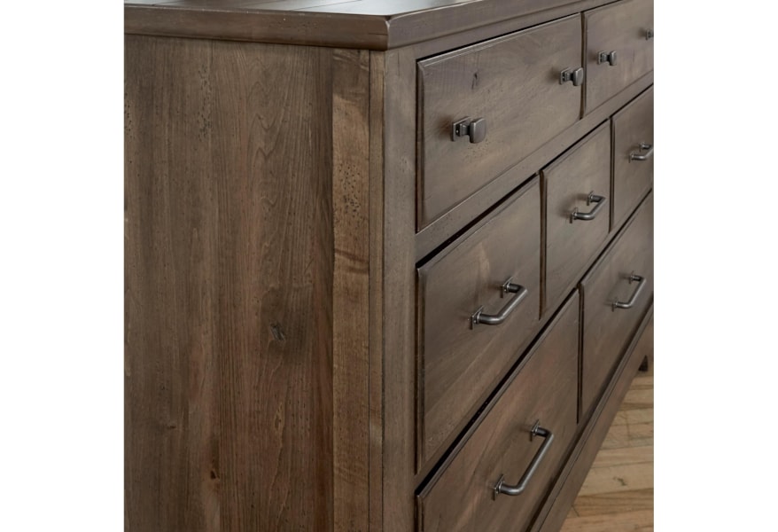 Artisan Post Cool Rustic 170 002 Solid Wood 7 Drawer Dresser