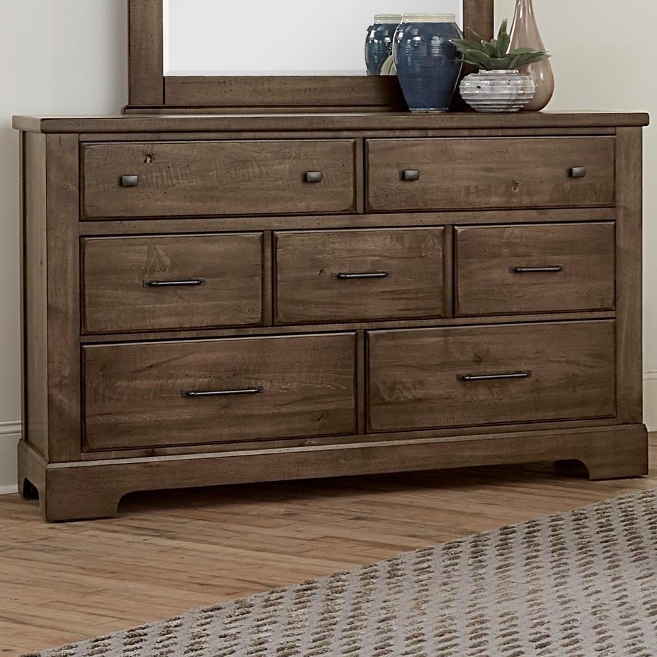 Artisan Post Cool Rustic 170 002 Solid Wood 7 Drawer Dresser