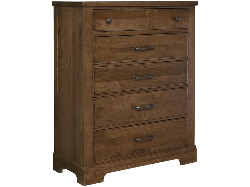 Post Cool Rustic 174 115 Solid Wood 5 Drawer Chest Dunk Cool Rustic Solid Wood 5 Drawer Chest By Post