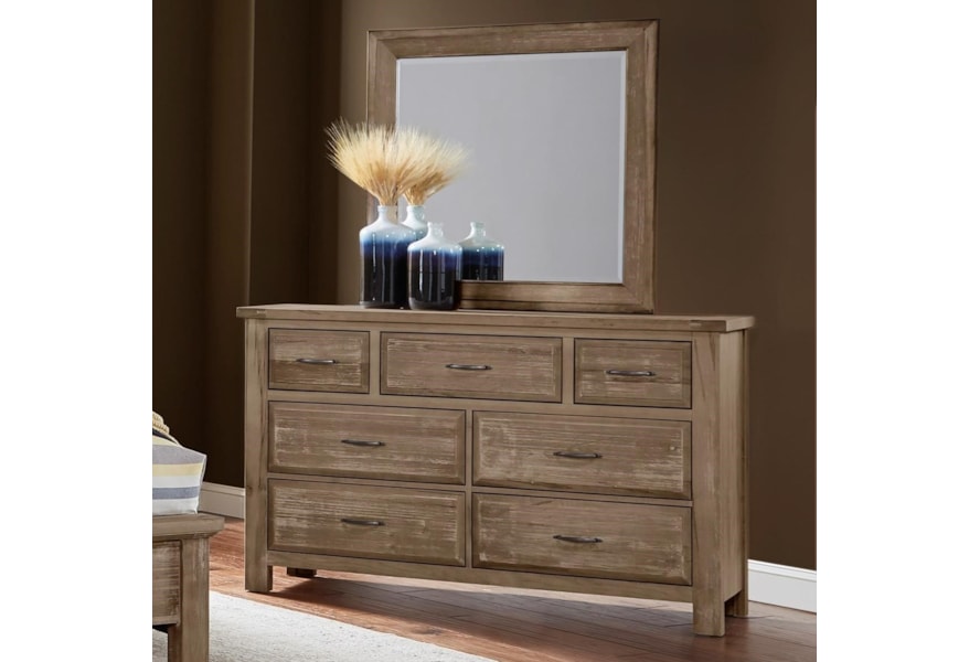 Artisan Post Maple Road Solid Wood Dresser Mirror Hudson S