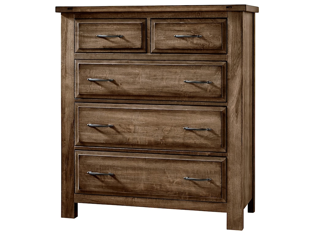 Artisan Post Maple Road Solid Wood Chest 5 Drawers Belfort