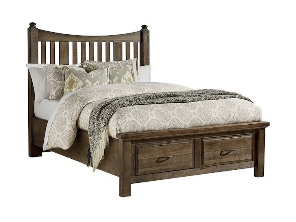 Artisan & Post Maple RoadKing Slat Storage Bed
