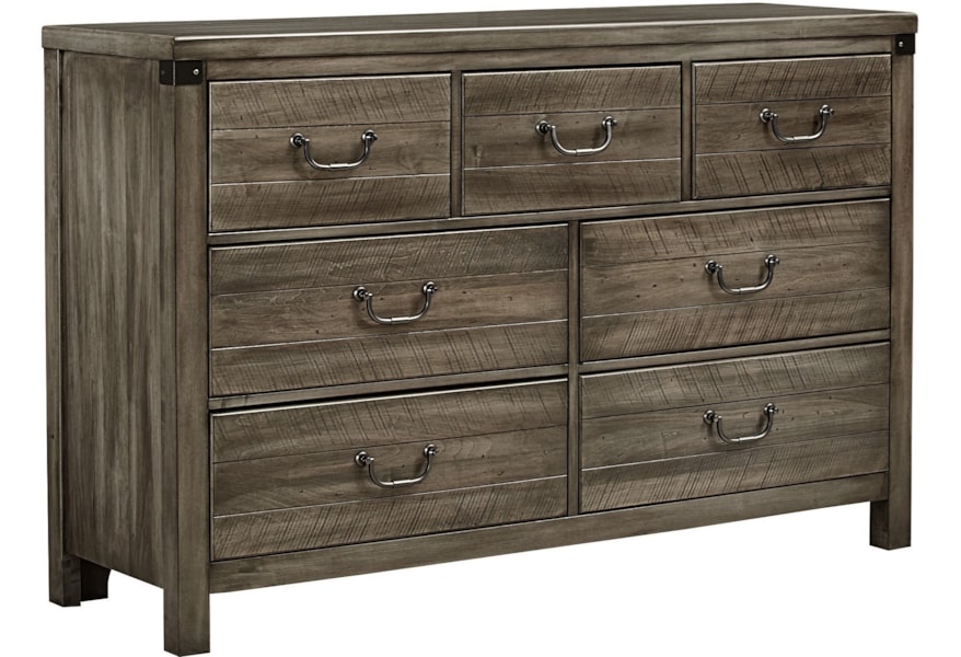 Artisan Post Sedgwick Contemporary Solid Wood Dresser With 7